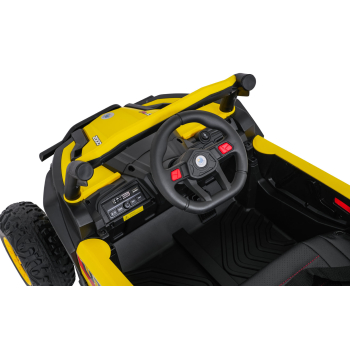 Pojazd Buggy Madman UTV-MX Żółty