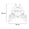 Pojazd Buggy SPEEDY 4x4 Różowy
