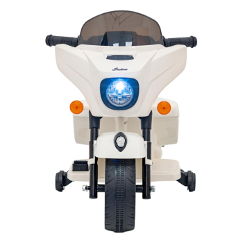 Pojazd Chopper INDIAN Biały motocykl dla dziecka