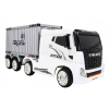 Pojazd Container Truck Biały+ Naczepa