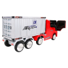 Pojazd Container Truck Czerwony + Naczepa