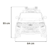 Pojazd Ford Ranger LIFT, Żółty Pickup
