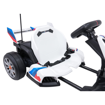 Pojazd Gokart BMW z Funkcją Driftu Biały