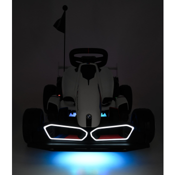 Pojazd Gokart BMW z Funkcją Driftu Biały