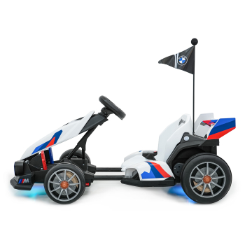 Pojazd Gokart BMW z Funkcją Driftu Biały