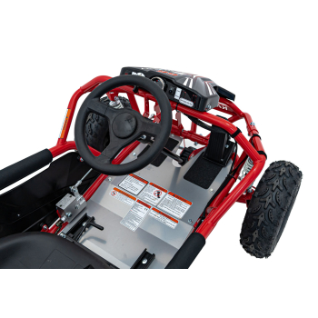 Pojazd Gokart Elektryczny MAIGHTY Czerwony
