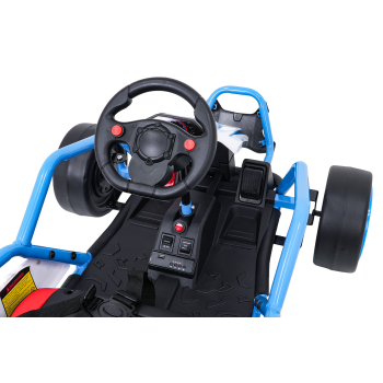 Pojazd Gokart TORNADO z Funkcją Driftu Niebieski