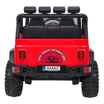 Pojazd Jeep BEAST 4x4 Czerwony