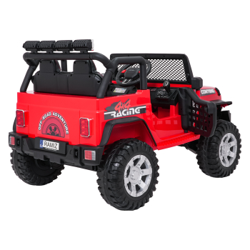Pojazd Jeep BEAST 4x4 Czerwony