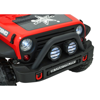 Pojazd Jeep BEAST 4x4 Czerwony