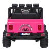 Pojazd Jeep BEAST 4x4 Różowy