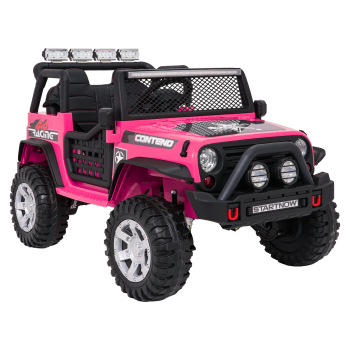 Pojazd Jeep BEAST 4x4 Różowy