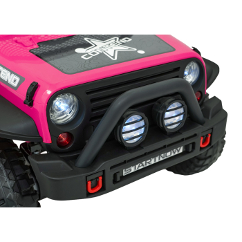 Pojazd Jeep BEAST 4x4 Różowy