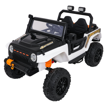 Pojazd Jeep Monster Biały