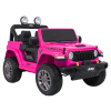 Pojazd Jeep Wrangler Rubicon LIFT Różowy