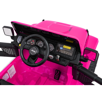 Pojazd Jeep Wrangler Rubicon LIFT Różowy