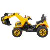 Pojazd Koparka Traktor Żółta