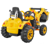 Pojazd Koparka Traktor Żółta
