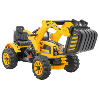 Pojazd Koparka Traktor Żółta