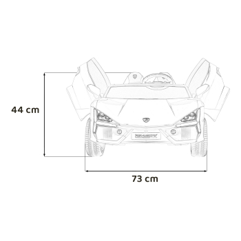 Pojazd Lamborghini Revuelto XL STRONG Zielony