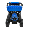 Pojazd MEGA Traktor D68 Z Przyczepką Niebieski