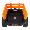 Pojazd MEGA Traktor D68 Z Przyczepką Niebieski