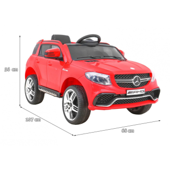 Pojazd Mercedes AMG GLE 63 AMG Czerwony SUV