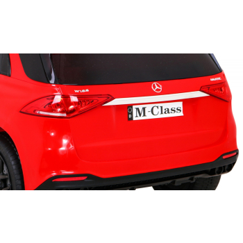 Pojazd Mercedes BENZ M-Class Czerwony