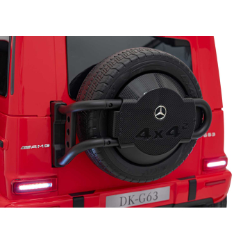 Pojazd Mercedes Benz G63 AMG XXL Czerwony