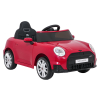 Pojazd Mini Cooper Czerwony
