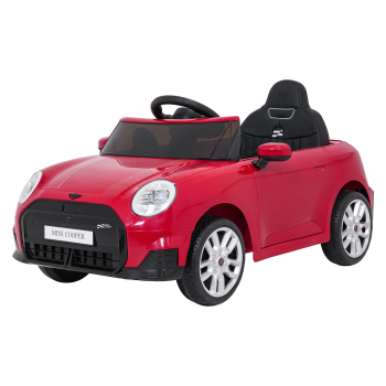 Pojazd Mini Cooper Czerwony