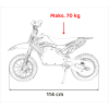 Pojazd Motor RENEGADE 50R-E Czerwony