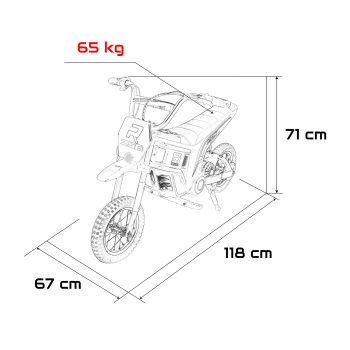 Pojazd Motor RZ56 MAX Zielony