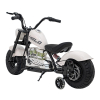 Pojazd Motorek Chopper Warrior Biały