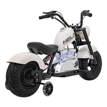 Pojazd Motorek Chopper Warrior Biały