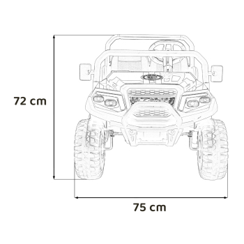 Pojazd Pick-Up Champion Biały