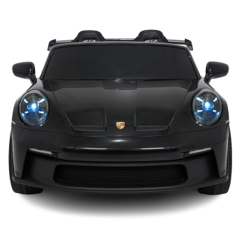 Pojazd Porsche 911 GT3 Czarny, wyścigowy samochód dla dzieci