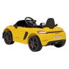 Pojazd Porsche Spyder RS 718 Żółty samochód sportowy
