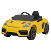 Pojazd Porsche Spyder RS 718 Żółty samochód sportowy
