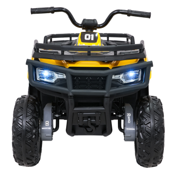 Pojazd Quad 4x4 ATV WOLF Żółty
