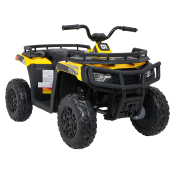 Pojazd Quad 4x4 ATV WOLF Żółty