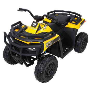 Pojazd Quad 4x4 ATV WOLF Żółty