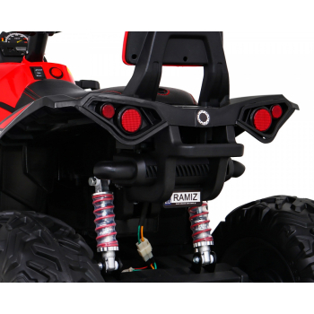 Pojazd Quad ATV Power Czerwony
