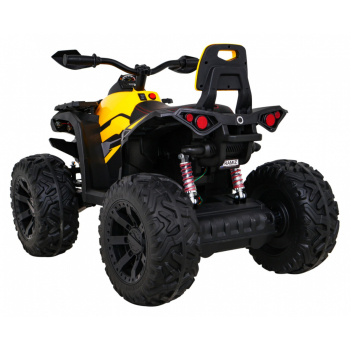 Pojazd Quad ATV Power Żółty