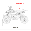 Pojazd Quad DESERT STORM LIFT Niebieski