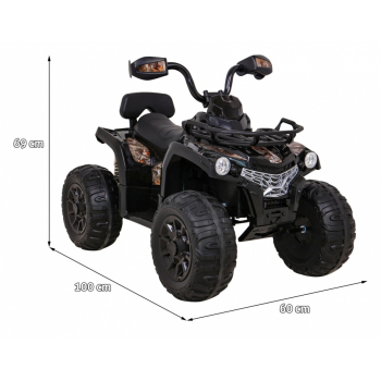 Pojazd Quad Madman Czarny