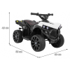 Pojazd Quad NAVI Bialy