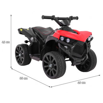 Pojazd Quad NAVI Czerwony