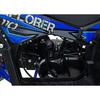 Pojazd Quad Spalinowy 110CC EXPLORER Niebieski
