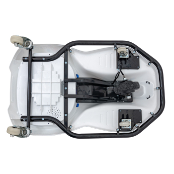 Pojazd Racing Drifter na akumulator dla dzieci Biały + Funkcja driftu + Audio LED